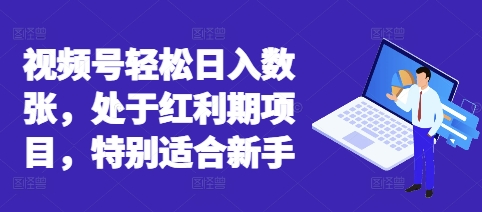 视频号轻松日入数张,处于红利期项目,特别适合新手-青年云网创—高质量项目商城