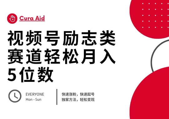 视频号励志类赛道快速涨粉500+，快速起号，轻松变现月入过W-青年云网创—高质量项目商城